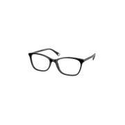 Sorte stilfulde briller til moderne kvinde
