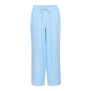 Cream Crbellis Linen Pant Bukser 10611574 Placid Blue Melange