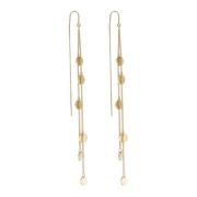 Theia Multi Dot Chain Earring Gold Plating