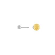 Passion Waterproof 2-Toned Post Earring 18K Gold Plating