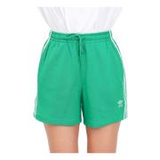 Grøn og hvid 3-Stripes Shorts