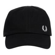Justerbar Ensfarvet Logo Broderet Hat