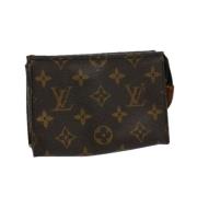 Pre-owned Canvas louis-vuitton-tasker