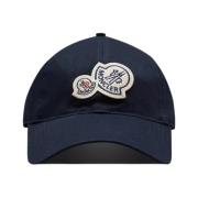 DOUBLE LOGO BASEBALL CAP Navy