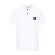 Hvid Polo Slim Fit T-shirts