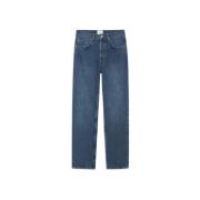 Vintage Marine Blue Straight Cut Jeans