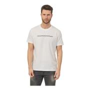 Herre 3D Logo T-shirt Hvid