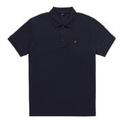 Mørkeblå Polo Skjorte med Logo