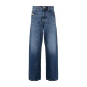 Denim Straight Jeans Klassisk Design