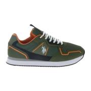 Grønne Slip-On Sporty Sneakers