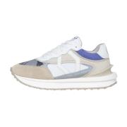 Mesh Sneakers Cobalt Blue Accent