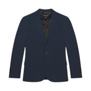 Ink Blue Slim Fit Blazer Jakke