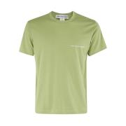 Lys Grøn Strik T-Shirt