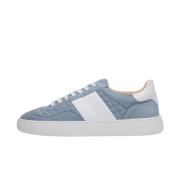 Suede Leather Low Top Sneakers