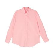 Pink Button Down Skjorte