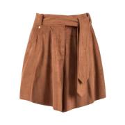 Eco-Suede Shorts - Dynamisk Stil