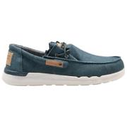 Casual Sneakers Navy Blue Alcyon Cotton