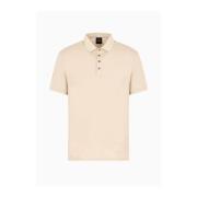 Polo T-shirt 100% bomuld - Beige