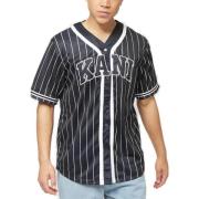 Pinstripe Baseball Shirt Forår/Sommer Kollektion