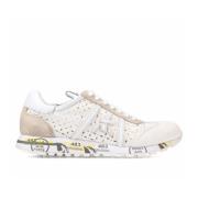 Hvide Lucy Blomst Print Sneakers