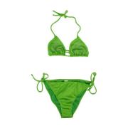 Grøn Animal Print Bikini