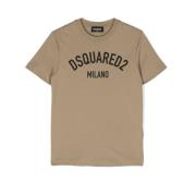 Afslappet Bomulds T-Shirt DQ716