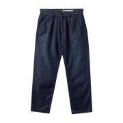Blå Plisserede Jeans Kyoto K4461