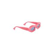 Pink Oval Solbriller