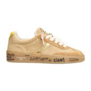 Beige Court Sneakers Susy Star SS24