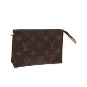 Pre-owned Coated canvas louis-vuitton-tasker