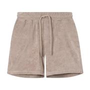 Terry Toweling Mid-Length Shorts