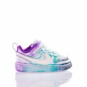 Håndlavet Lyseblå Violet Sneakers