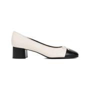 Kornet Nappa Læder Cap Toe Pumps