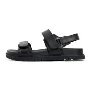 Urban Leather Platform Sandals