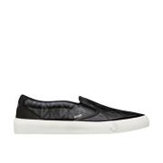 Diamond Slip-On Canvas Sneakers