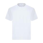 Hvid Grafisk Print T-shirt