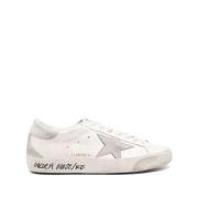 Superstar Nappa Star Suede Sneakers