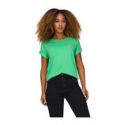 Moster Short Sleeves O-Neck Top