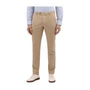 Beige Stretch Bomuld Chinos