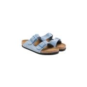 Suede Leather Arizona Kids Sandaler