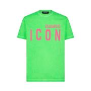 Ikon Logo T-shirt Pink