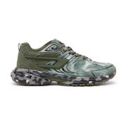 S-Serendipity Pro-X1 - Tie-dye canvas sneakers with camo sole