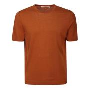 Orange Grafisk T-shirt