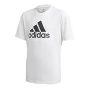 Klassisk Hvid T-Shirt med Stort Logo Print