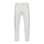 Hvid Slim Jeans til Mænd