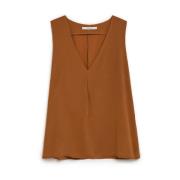 Silke V-hals Tank Top