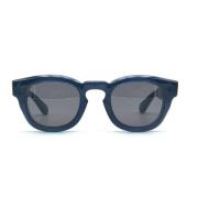 Fed Mørkeblå Pantos Solbriller