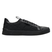 Herre Sort Quiltet Lav-Top Sneakers ER00112852