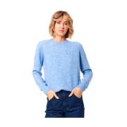 Blå Stretch New Queen Sweater