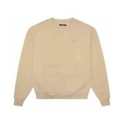 Blød Bomuld Crew Neck Sweatshirt